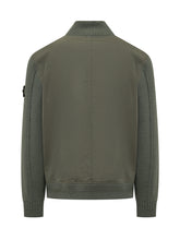 Bomber Jacket with Knitted Sleeves - Men | Lidia Shopping