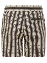 Shorts Striped PA Monogram - Palm Angels | Lidia Shopping