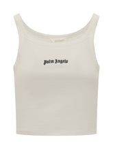 Tank Top with Logo - Palm Angels | Lidia Shopping