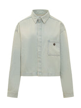Denim Shirt with Logo - Ambush | Lidia Shopping