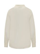 Cotton and Silk Blend Shirt with Ruffles - Promo Women | Lidia Shopping