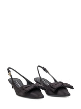 Satin Slingback with Bow - Dolce & Gabbana | Lidia Shopping
