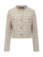 Informal Tweed Jacket - Versace | Lidia Shopping