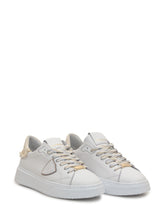 White Leather Sneaker - Philippe Model | Lidia Shopping