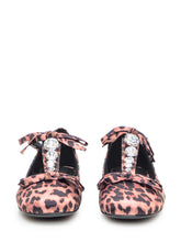 Leopard Satin Ballerina - Jeffrey Campbell | Lidia Shopping
