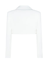 Coprispalle bianco con scollo a V - Elisabetta Franchi Bambini | Lidia Shopping