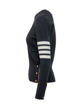 Milano Stitch Pullover With Four Bars - Collezione Happy Birthday | Lidia Shopping