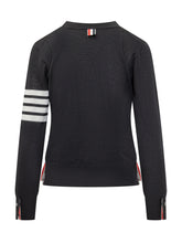 Relaxed Fit Pullover With Four Bars - Collezione Happy Birthday | Lidia Shopping