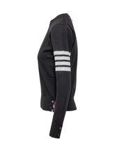 Relaxed Fit Pullover With Four Bars - Collezione Happy Birthday | Lidia Shopping