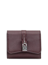 Stella McCartney Lock Wallet in Bordeaux - Collezione Happy Birthday | Lidia Shopping