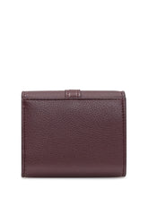 Stella McCartney Lock Wallet in Bordeaux - Collezione Happy Birthday | Lidia Shopping