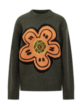 Kenzo Sweater with Graphic Flower - Fall/Winter 2025 - On Sale - Uomo | Lidia Shopping