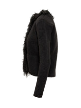 Cardigan Nero con Frange Ferragamo - Ferragamo | Lidia Shopping