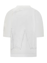 Givenchy T-shirt Bianca con Logo Ricamato - Givenchy | Lidia Shopping