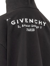 Givenchy Felpa Nera con Cappuccio e Logo - Givenchy | Lidia Shopping