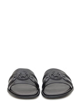Versace black leather sandal - Fall/Winter 2025 - On Sale - Uomo | Lidia Shopping