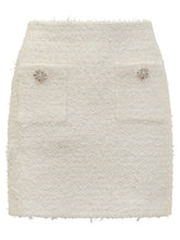 Self-Portrait Bouclé Mini Skirt - Promo Extra 10% | Lidia Shopping