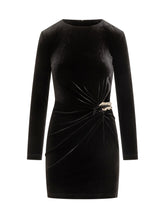 Self-Portrait Draped Velvet Dress - Promo Women | Lidia Shopping