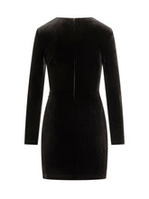 Self-Portrait Draped Velvet Dress - Promo Women | Lidia Shopping