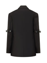 Coperni Black Blazer with Strap Detail - Coperni | Lidia Shopping