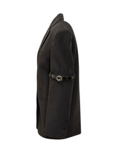 Coperni Black Blazer with Strap Detail - Coperni | Lidia Shopping
