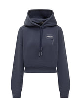 Felpa con cappuccio Marni in cotone blu - Marni | Lidia Shopping