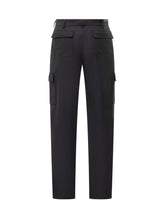 Etro Pantaloni Cargo Neri in Lana Uomo - Etro | Lidia Shopping