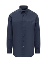 Etro Camicia Blu in Cotone Uomo - Etro | Lidia Shopping