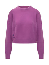 Maglioncino Girocollo in Lana Viola Polo Ralph Lauren - Polo Ralph Lauren | Lidia Shopping