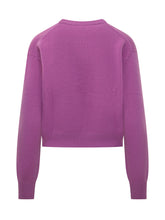 Maglioncino Girocollo in Lana Viola Polo Ralph Lauren - Polo Ralph Lauren | Lidia Shopping