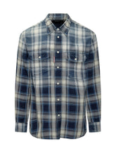 Dsquared2 Blue Checked Shirt - Dsquared2 | Lidia Shopping