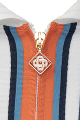 Casablanca Velvet Zip Sweatshirt - Casablanca | Lidia Shopping