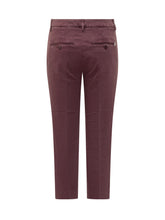 Dondup burgundy stretch trousers - Dondup | Lidia Shopping