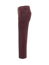 Dondup burgundy stretch trousers - Dondup | Lidia Shopping