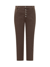 Pantalone Dondup marrone cropped - Dondup | Lidia Shopping