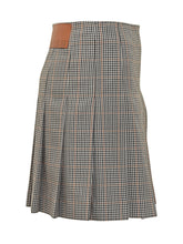MSGM Pleated Checked Skirt - Msgm | Lidia Shopping