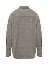 MSGM Checked Shirt with Embroidery - Msgm | Lidia Shopping