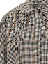 MSGM Checked Shirt with Embroidery - Msgm | Lidia Shopping