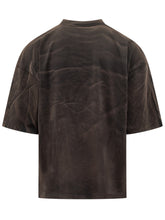 GCDS Brown T-shirt with Ti Amo Print - Fall/Winter 2025 - On Sale - Uomo | Lidia Shopping