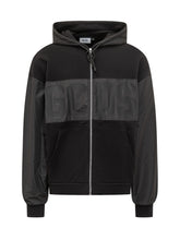 GCDS Black Hoodie with Embossed Logo - Fall/Winter 2025 - On Sale - Uomo | Lidia Shopping