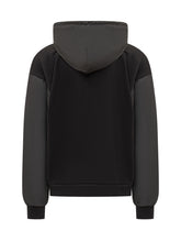 GCDS Black Hoodie with Embossed Logo - Fall/Winter 2025 - On Sale - Uomo | Lidia Shopping