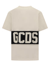 Bicolor Logo T-Shirt GCDS - Fall/Winter 2025 - On Sale - Uomo | Lidia Shopping