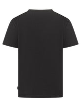 GCDS T-shirt Nera con Logo in Rilievo - Fall/Winter 2025 - On Sale - Uomo | Lidia Shopping