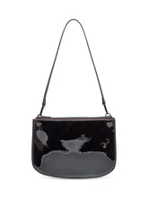 Diesel 1DR Twin Black Patent Shoulder Bag - Diesel | Lidia Shopping