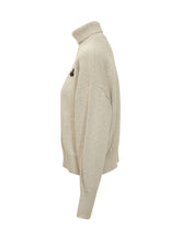 Wool Turtleneck with Black Logo by Marant Étoile - Marant Étoile | Lidia Shopping