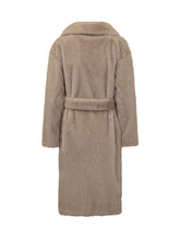 Herno Faux Fur Coat with Belt - Herno | Lidia Shopping