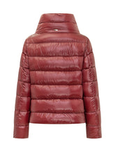 Herno Shiny Red Puffer Jacket with High Collar - Herno | Lidia Shopping