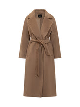 Weekend Max Mara Camel Wool Coat with Belt - Collezione Happy Birthday | Lidia Shopping
