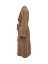 Weekend Max Mara Camel Wool Coat with Belt - Collezione Happy Birthday | Lidia Shopping
