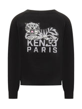 Kenzo Black Tiger Logo Cardigan for Men - Fall/Winter 2025 - On Sale - Uomo | Lidia Shopping